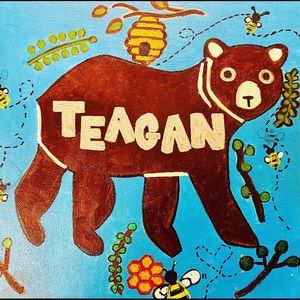 Youth/Child Personalized Name Canvas Art